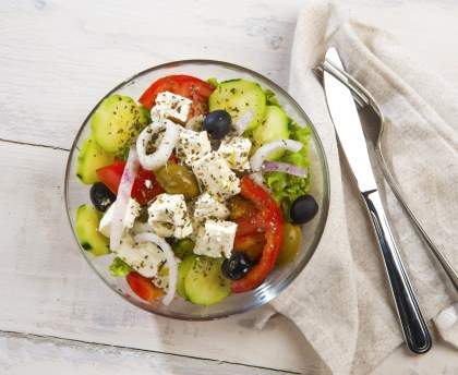 salade grecque très rapide