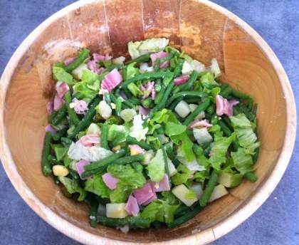 Salade paysanne express