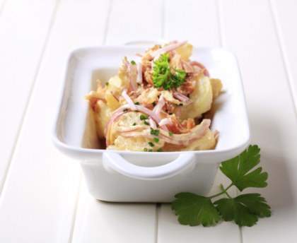 Salade piémontaise au jambon
