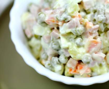 salade russe venue d'Espagne (ensaladilla russa)