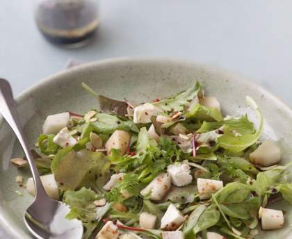 Salade sucrée-salée, croquante-tendre du Roi Soleil