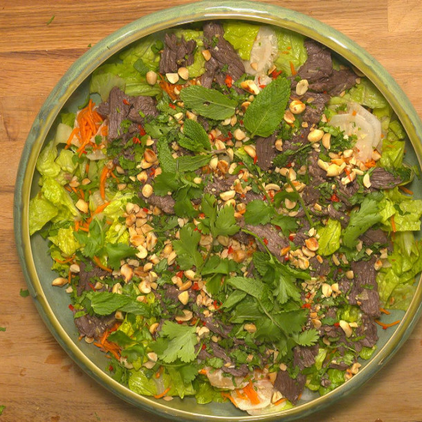 Salade thaïe la bavette