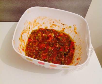 Salade Tunisienne cuite ( mechouia )