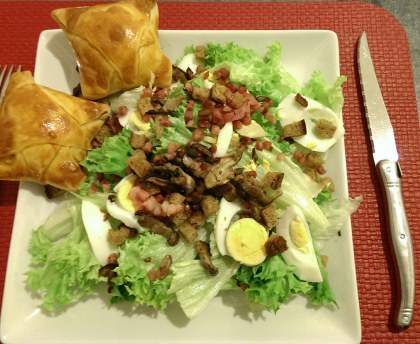 Salade vosgienne rapide
