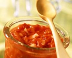 Salsa de tomates au gingembre