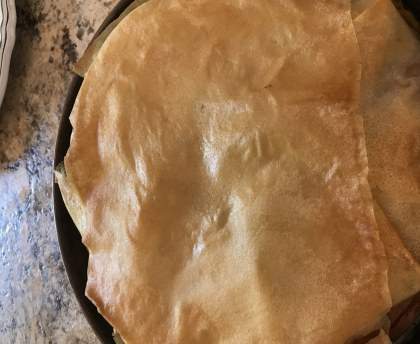 Samossas au poulet façon pastilla