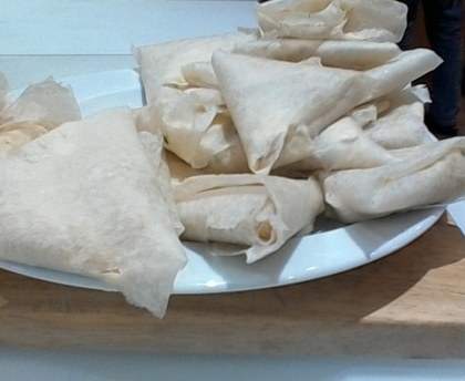 Samoussa au thon