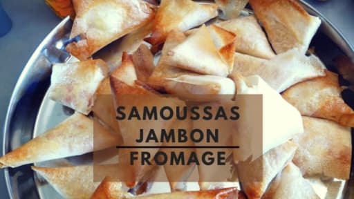 Samoussas au jambon gruyère