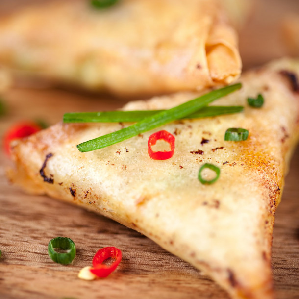 Samoussas indiens à la viande