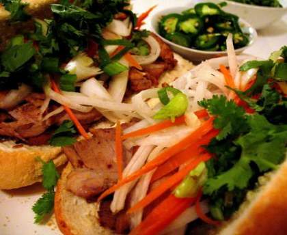 Sandwich asiatique