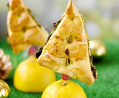 Sapin feuilleté apéritif