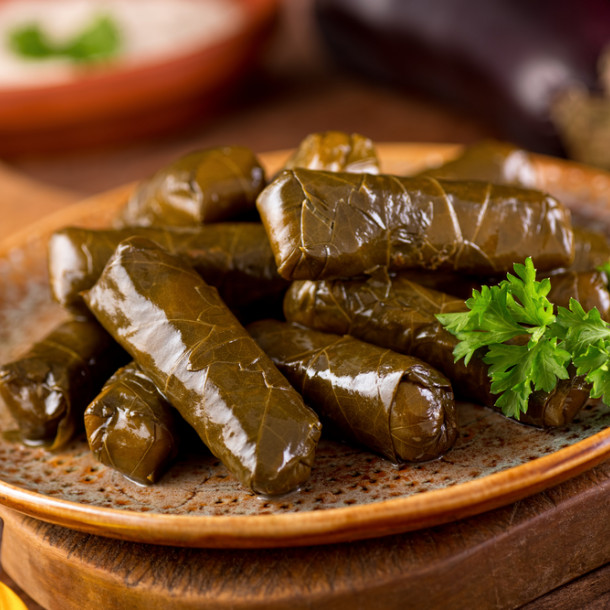 Sarmi (Stuffed Grape Leaves)