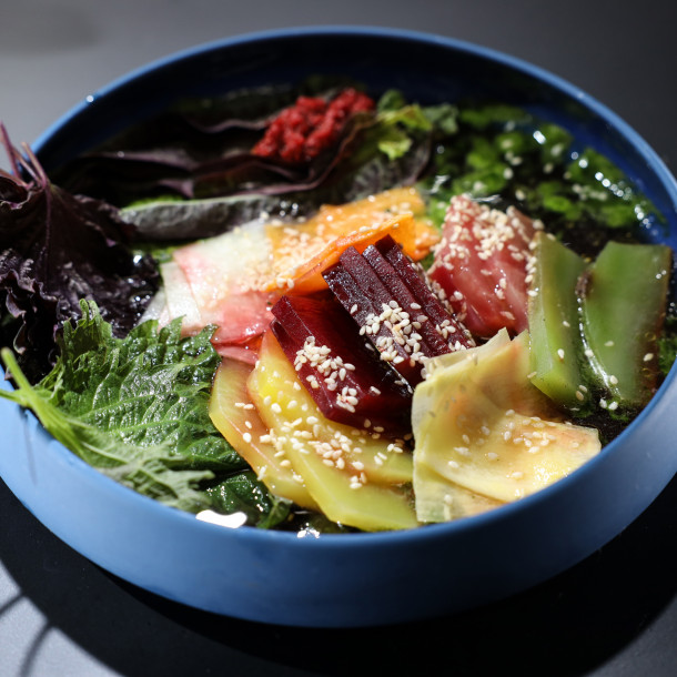 Sashimi de légumes 