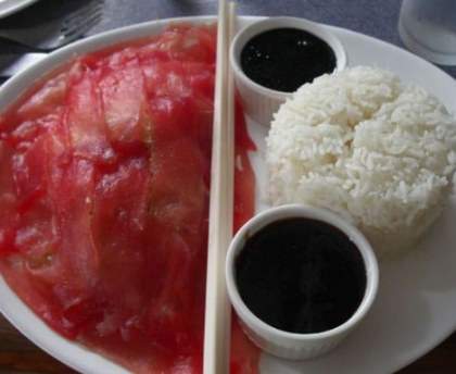 Sashimi Tahitien