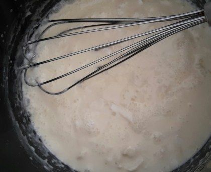 Sauce au camembert facile