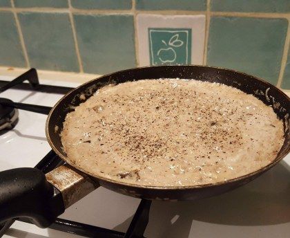 Sauce au thon, crème et vin
