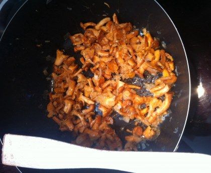 Sauce aux girolles