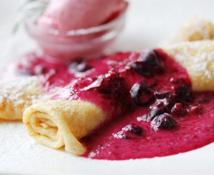Sauce aux Myrtilles