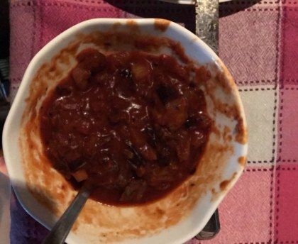 Sauce aux pruneaux