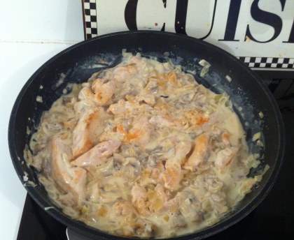 Sauce champignon pour poulet rapide et facile