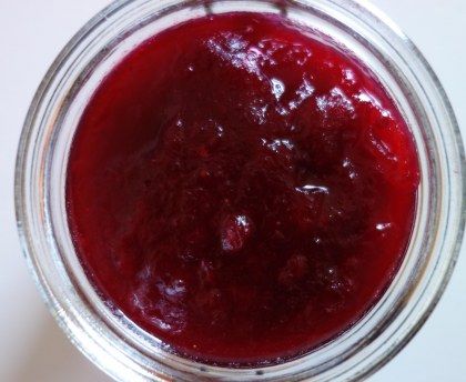 Sauce de Canneberges ou Cranberries Classique