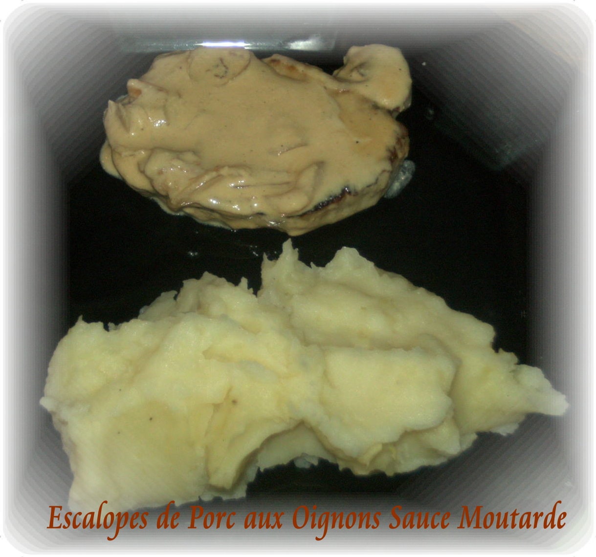 Sauce oignon moutarde