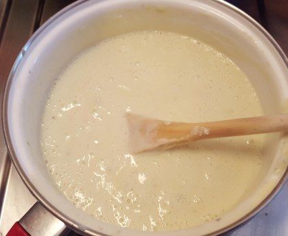 Sauce onctueuse aux 3 fromages
