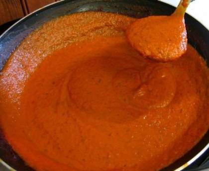 sauce pizza délicieuse