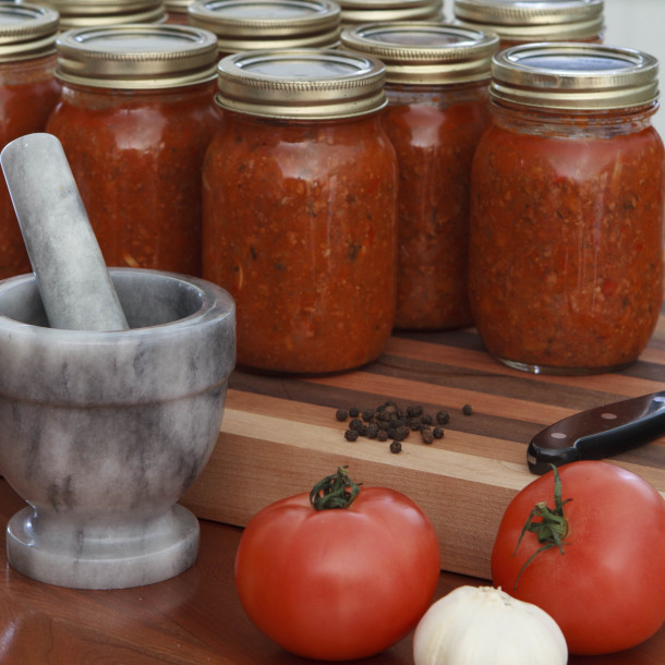 Sauce tomatée à la viande