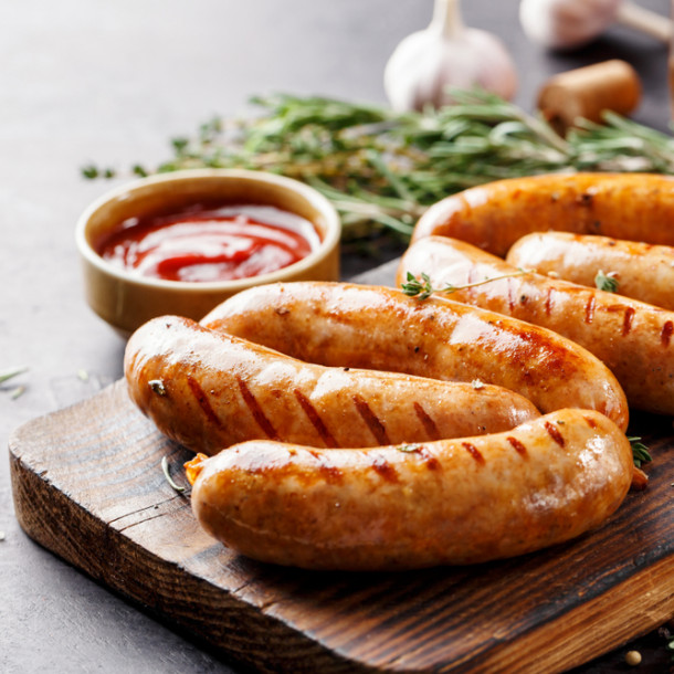 Saucisse fumée au Cookeo
