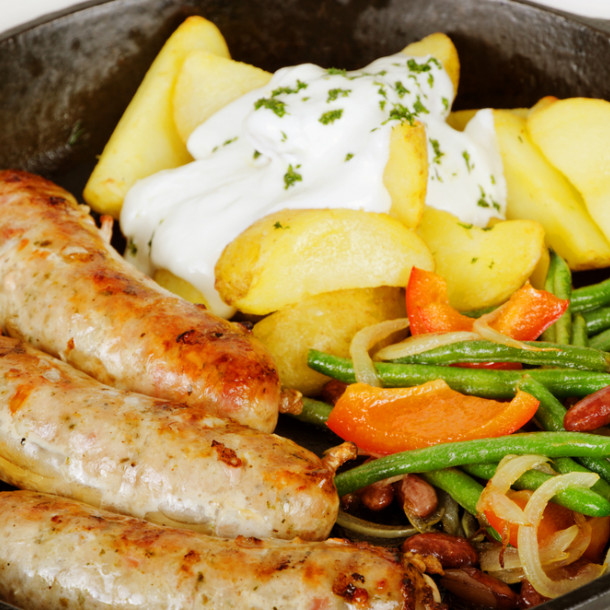 Saucisse végétarienne