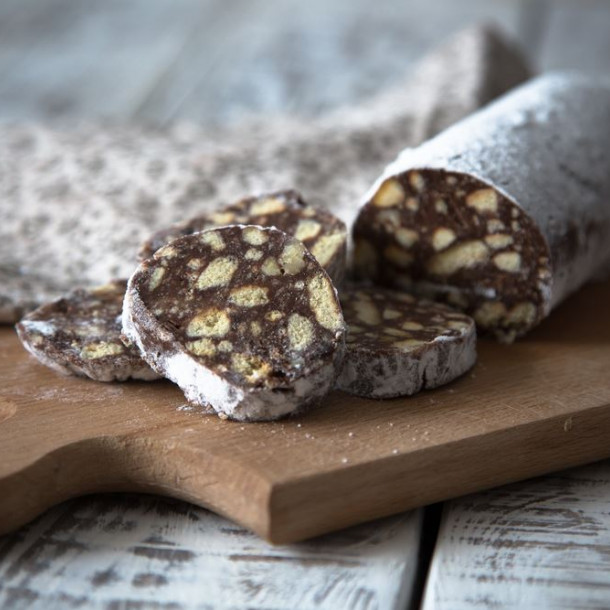 Saucisson au chocolat et Petit Beurre®