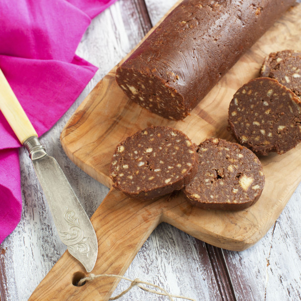 Saucisson au chocolat facile