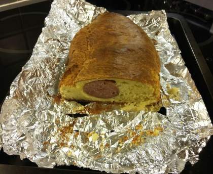Saucisson en brioche pour machine à pain