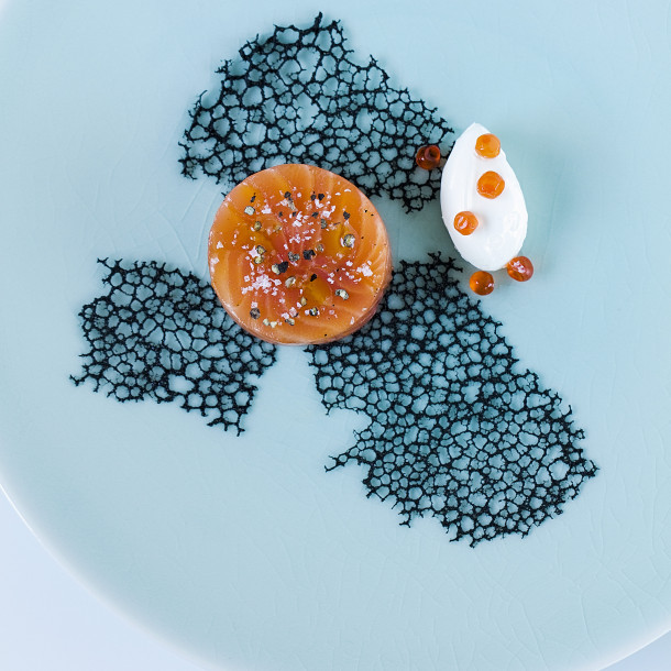 Saumon à la crème de citron d'Arnaud Lallement
