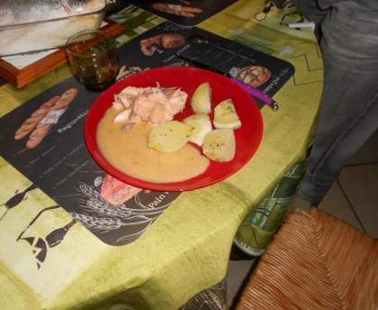 Saumon en croûte de gros sel