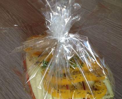 Saumon en papillote provençale