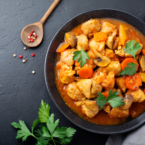 Sauté de porc au cidre au Cookeo