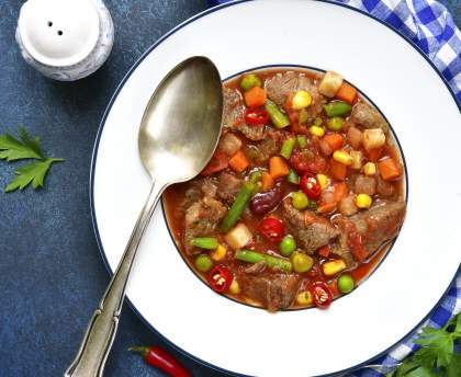 Sauté de veau à la tomate