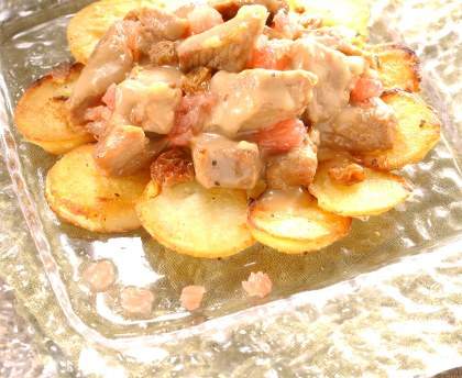 Sauté de veau au pamplemousse