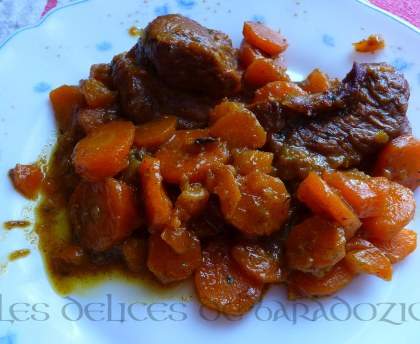 Sauté de veau aux carottes