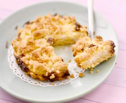 Sbriciolata (Cheesecake italien ricotta citron chocolat)