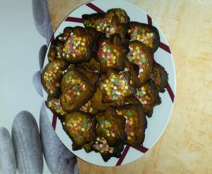Schokobredle (petits gâteaux de noël au chocolat)