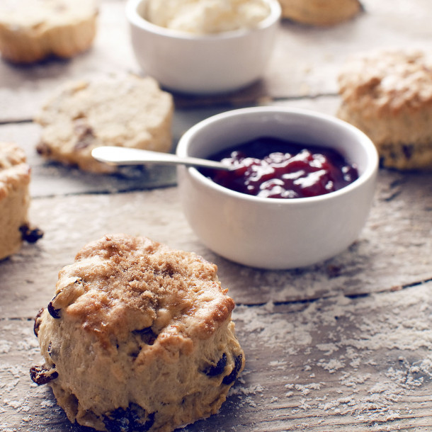 Scones aux fruits secs facile