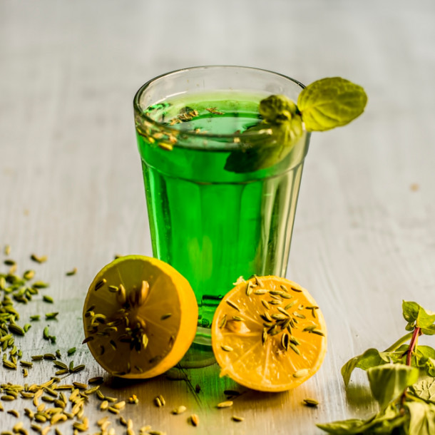 Sirop de menthe au Thermomix