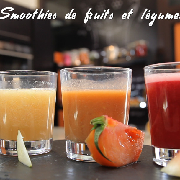 Smoothie de fruits et légumes
