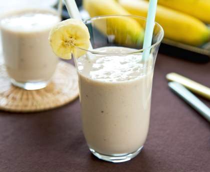 Smoothie yaourt banane