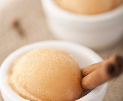 Sorbet à la cannelle