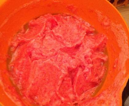 SORBET A LA FRAISE