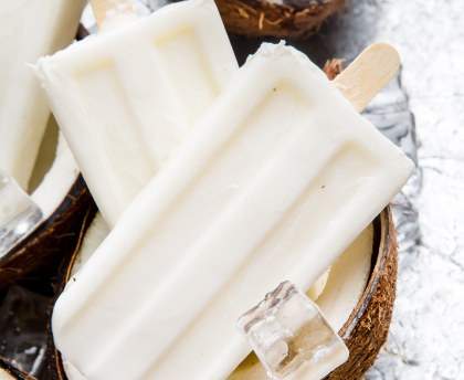 sorbet à la noix de coco